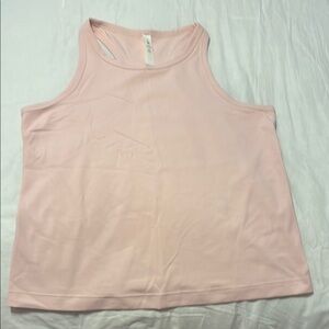 Lululemon Athletica Pink Boxy Sleeveless Tank Top